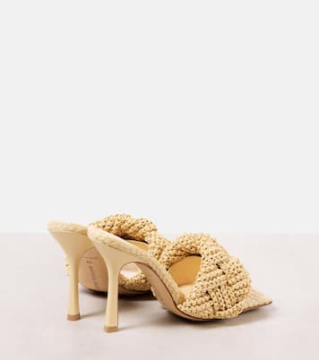 Padded raffia mules | Bottega Veneta