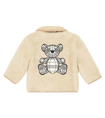 Baby Jacke aus Faux Shearling | Burberry Kids