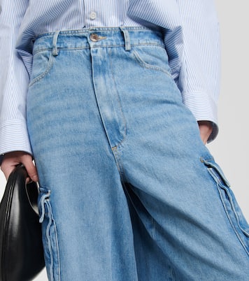 Pantaloni cargo Hailey di jeans | The Frankie Shop