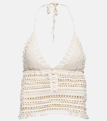 Crop top Frinley de croché de algodón | Isabel Marant