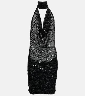 Tipo sequined halterneck minidress | Aya Muse