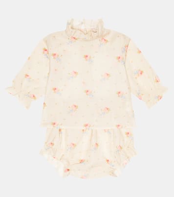 Bebé - set Brocoli de vestido y braga | Caramel