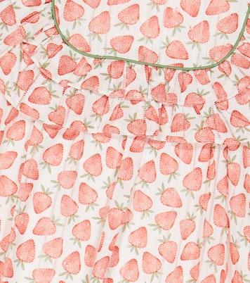 Bedrucktes Kleid Paloma aus Baumwolle | La Coqueta