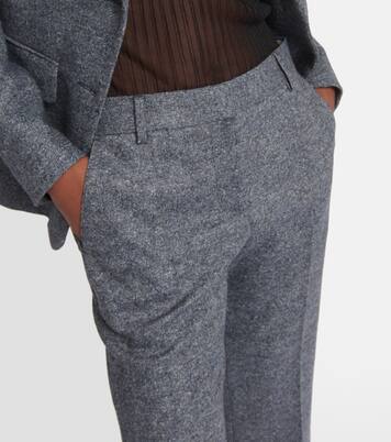 Fossett wool-blend bootcut pants | Altuzarra