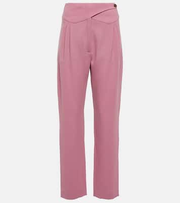 High-Rise-Hose Cool & Easy aus Wolle | Blazé Milano