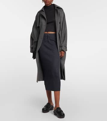 Midirock aus Kaschmir | Brunello Cucinelli