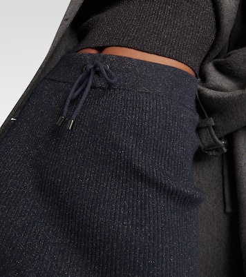 Midirock aus Kaschmir | Brunello Cucinelli