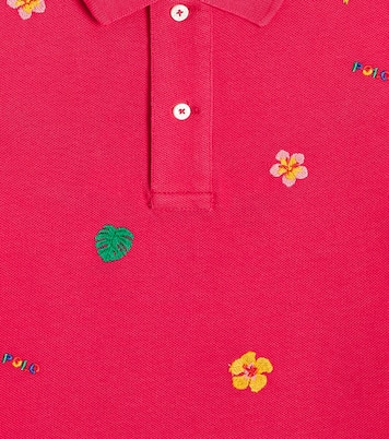 Embroidered cotton polo shirt | Polo Ralph Lauren Kids