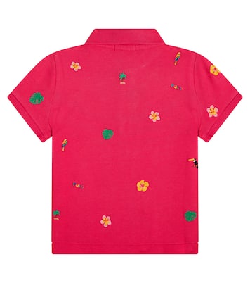 Embroidered cotton polo shirt | Polo Ralph Lauren Kids
