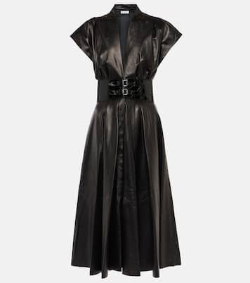 Abito midi in pelle | Alaïa