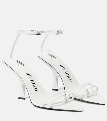 Sandalen Ester 95 aus Leder | The Attico