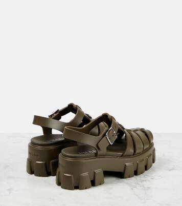 Monolith platform sandals | Prada