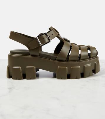 Monolith platform sandals | Prada
