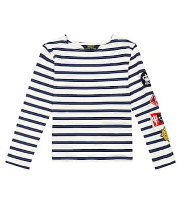Top rayé en coton | Polo Ralph Lauren Kids