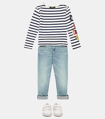 Top rayé en coton | Polo Ralph Lauren Kids