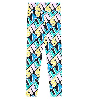 Legging imprimé à logo | Stella McCartney Kids