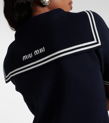 Miniabito in misto cotone | Miu Miu