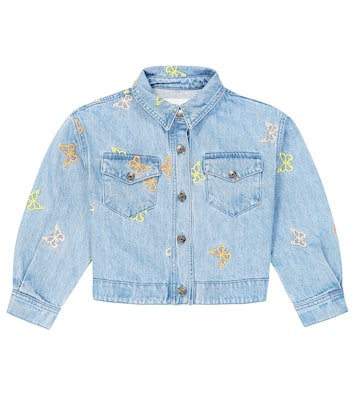 Bestickte Jeansjacke Burbank | The New Society