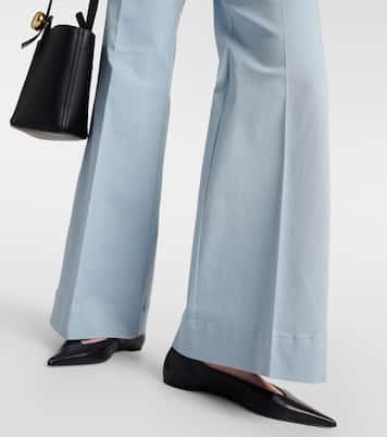 Pantaloni flared in misto cotone | Plan C
