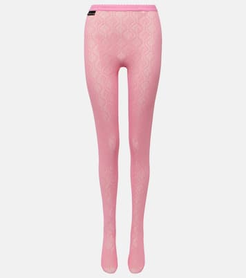 Leggings Moon Diamant aus Mesh | Marine Serre