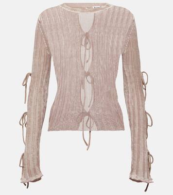 Pullover in misto cotone a coste | Acne Studios