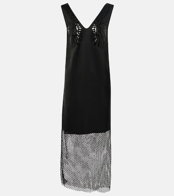 Abito sottoveste in raso | Jacques Wei