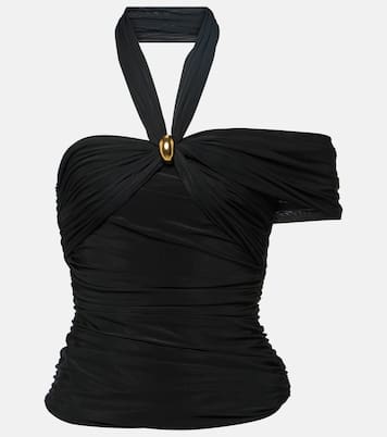 Top de jersey con hombros descubiertos | Blumarine