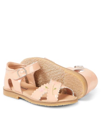 Sandalias de charol festoneadas | Petit Nord