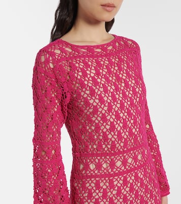 Abito lungo Jennifer in crochet | Anna Kosturova