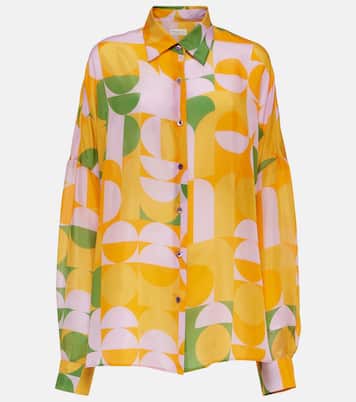 Bedrucktes Hemd aus Seide | Dries Van Noten