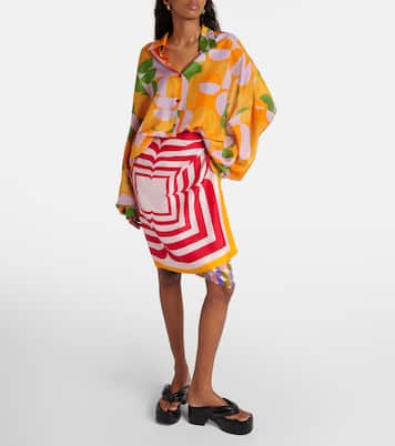 Bedrucktes Hemd aus Seide | Dries Van Noten