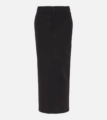 Maxirock Drill aus Baumwoll-Twill | Wardrobe.NYC