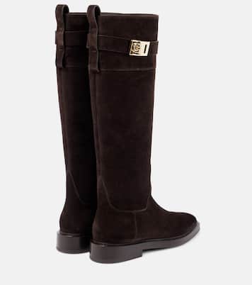Botas altas Hug de ante | Ferragamo