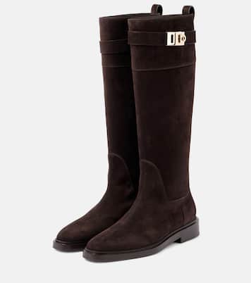 Botas altas Hug de ante | Ferragamo