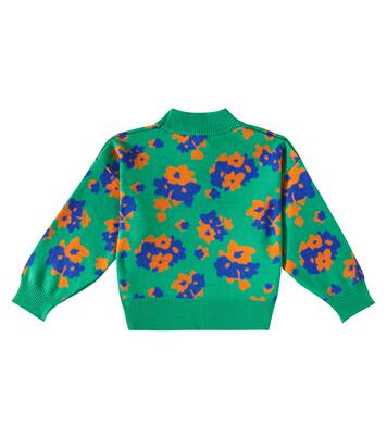 Jersey Flowers de algodón y lana | Tinycottons