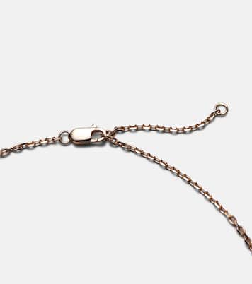 Antifer 18kt rose gold pendant necklace with turquoise and diamonds | Repossi