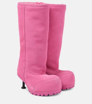 Bottes Alaska en daim | Balenciaga