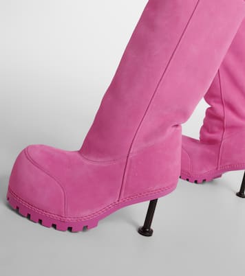 Bottes Alaska en daim | Balenciaga