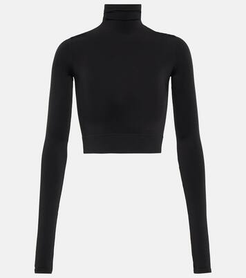 Top raccourci à col roulé | Balenciaga
