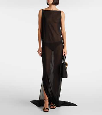 Abito lungo The Ameno in misto seta | Jacquemus