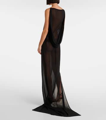 Abito lungo The Ameno in misto seta | Jacquemus