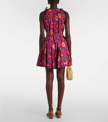 Bedrucktes Minikleid Brienne aus Baumwolle | Ulla Johnson