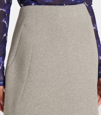 Jupe midi en coton mélangé | Dries Van Noten