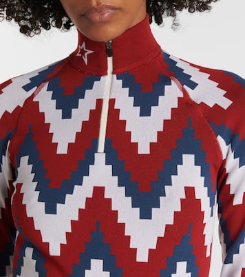 Top da sci Chevron in jacquard | Perfect Moment
