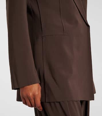 Belted blazer | Norma Kamali