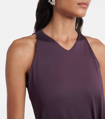 Robe longue drapée | Victoria Beckham