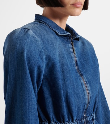 Chaqueta de denim fruncida | Nensi Dojaka