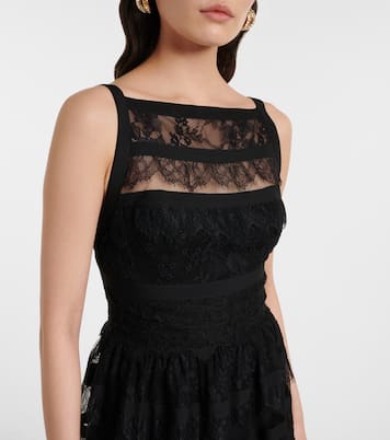 Abito lungo in pizzo | Elie Saab