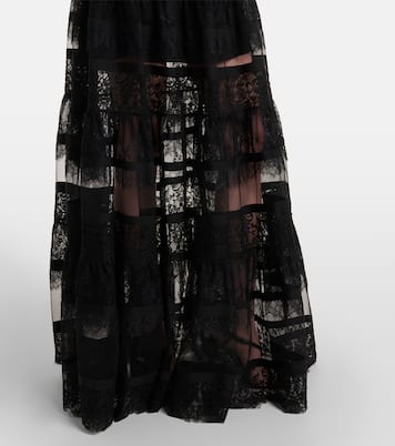 Abito lungo in pizzo | Elie Saab