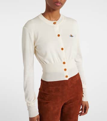 Cropped-Cardigan Bea aus Wolle und Seide | Vivienne Westwood